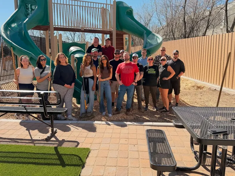 Playground Build — FINCH Shelter — Salt Lake HBA, March 2026
